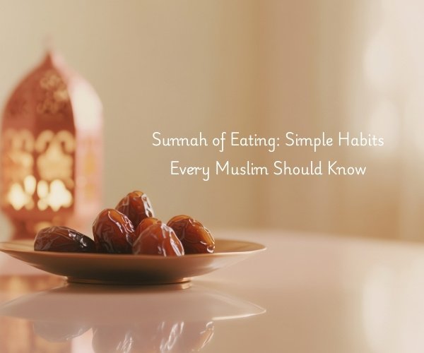Sunnahs of Eating: Simple Habits Every Muslim Should Know